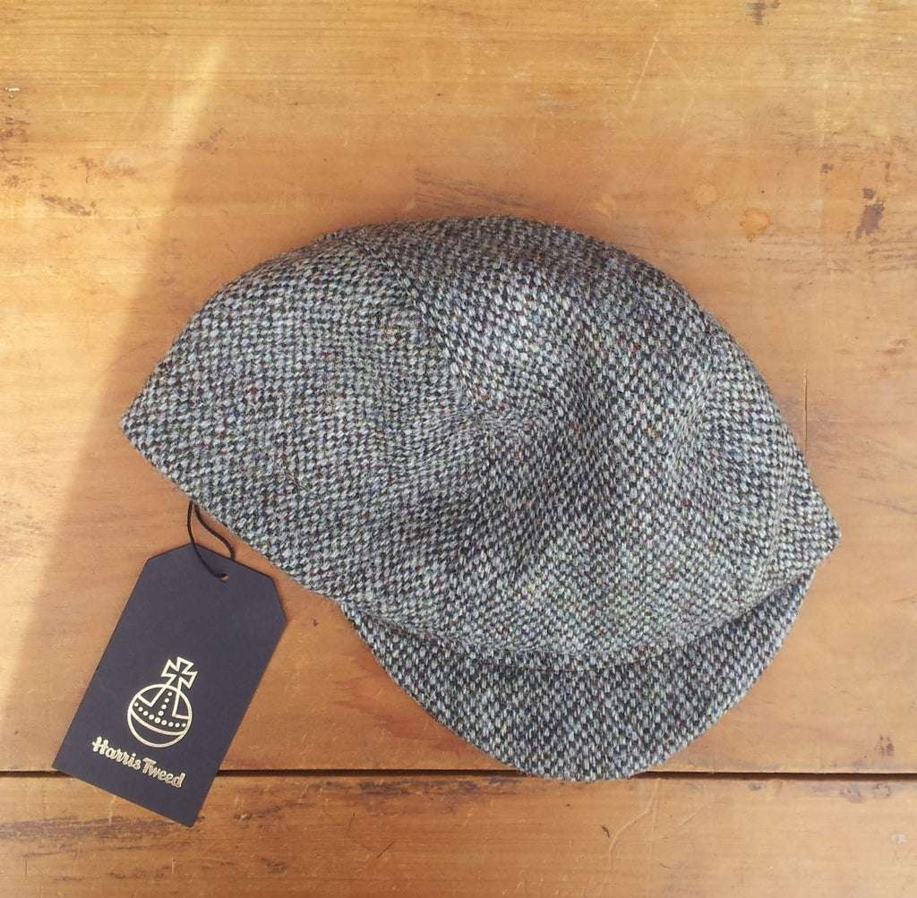 tweed cycling cap