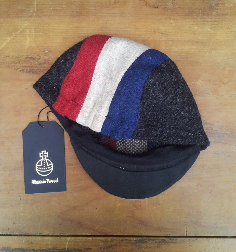 tweed cycling cap