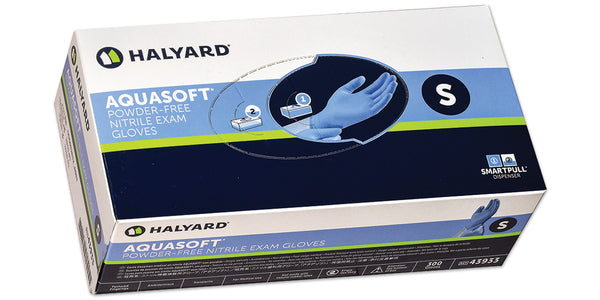 halyard aquasoft nitrile exam gloves