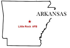 Little Rock AFB Map Air Force Base