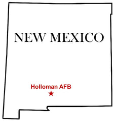 Holloman AFB Map New Mexico