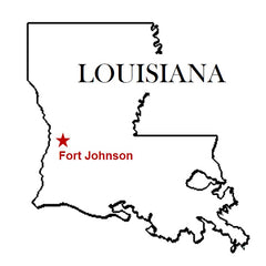 Fort Johnson, Louisiana  U.S. Army Location Map