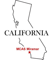 MCAS Miramar Map Marine Corps Air Station