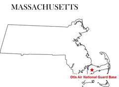 Otis ANG Base Map Air National Guard