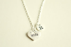 
                  
                    Wife Necklace, Wife gift, Wife Jewelry, Handstamped Wife Jewelry, Wife Birthday, Gifts for Wife, Anniversary Gifts, Gifts for Her, Women - YouLoveYouShop
                  
                