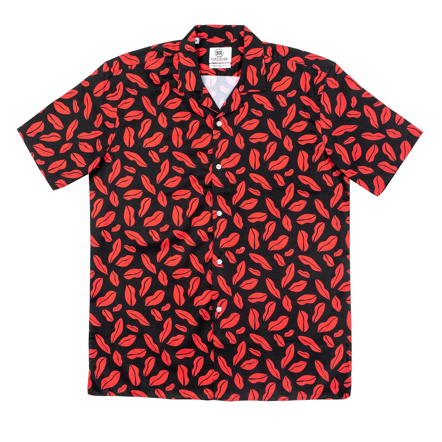 Black N' Red Short Sleeve Shirt – Kurt River