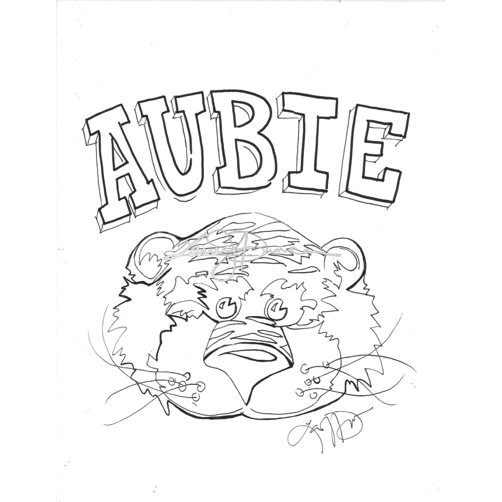 auburn university coloring pages