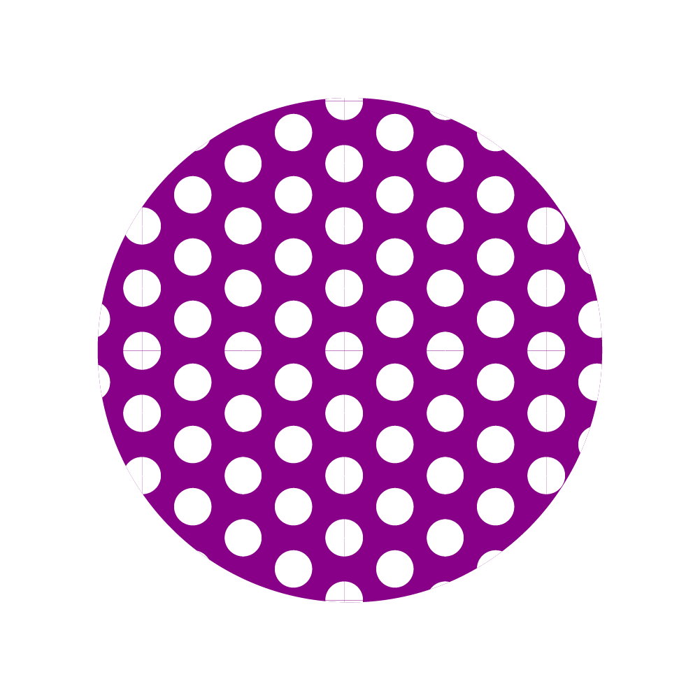 magenta circle with large dots overlayed