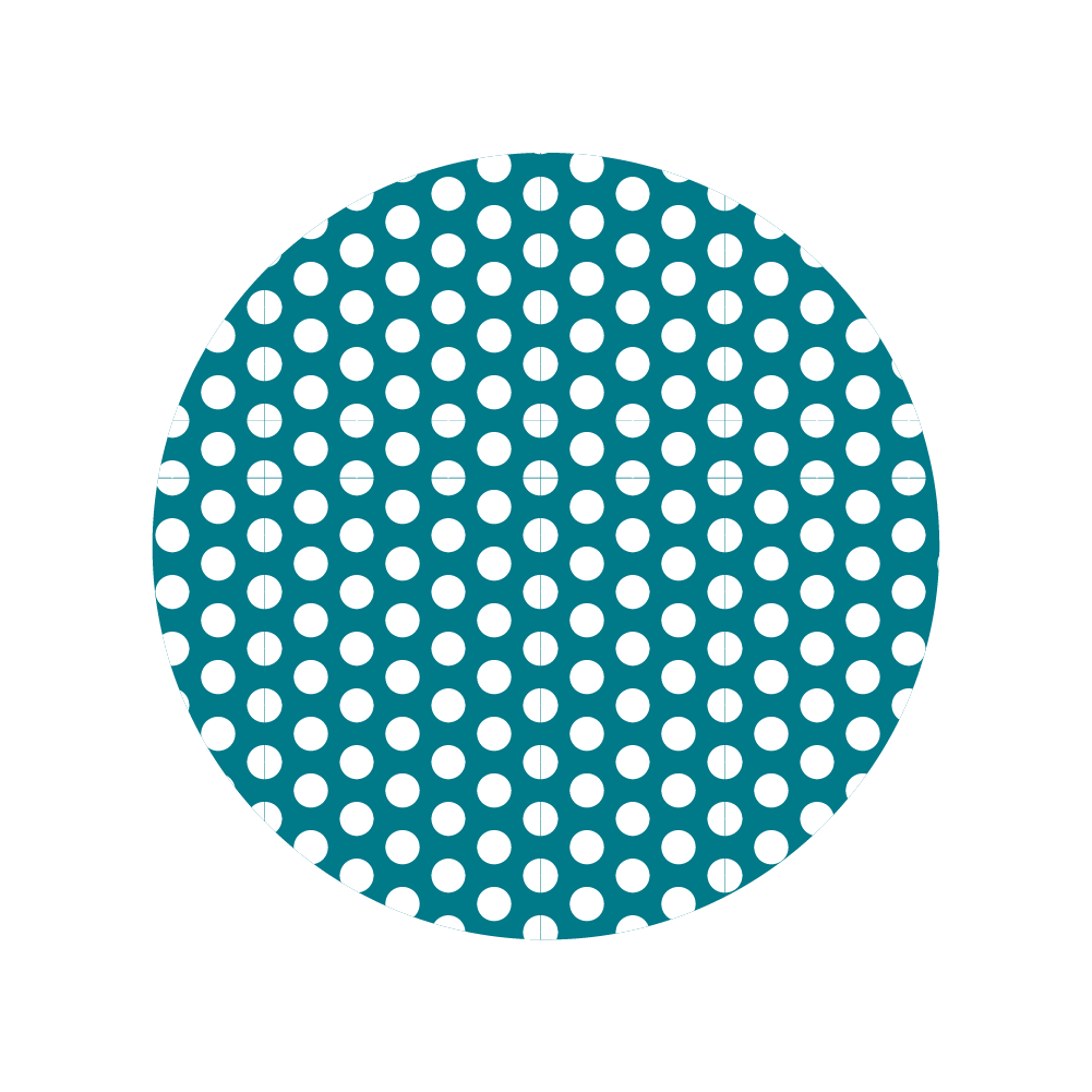 blue circle with very small dots overlayed