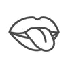icon of tongue and lips