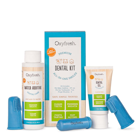 oxyfresh pet dental kit try-me size