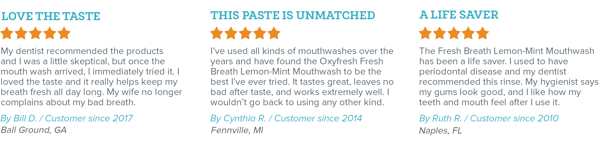 Oxyfresh - Eliminate Bad Breath - Fresh Breath Lemon-Mint Toothpaste Reviews