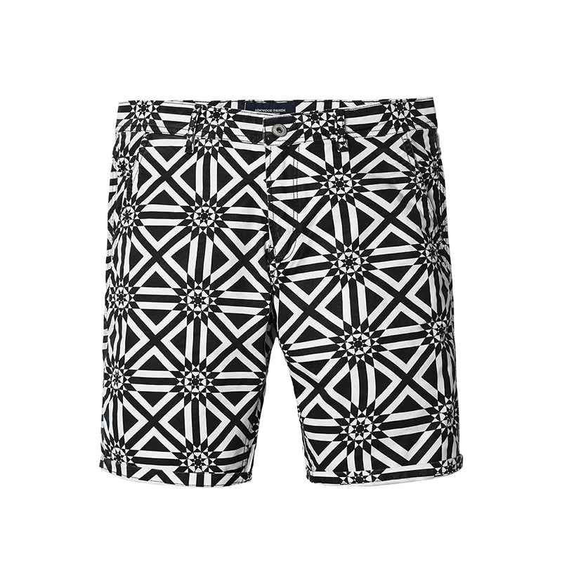 Illusion Pattern Shorts for Men