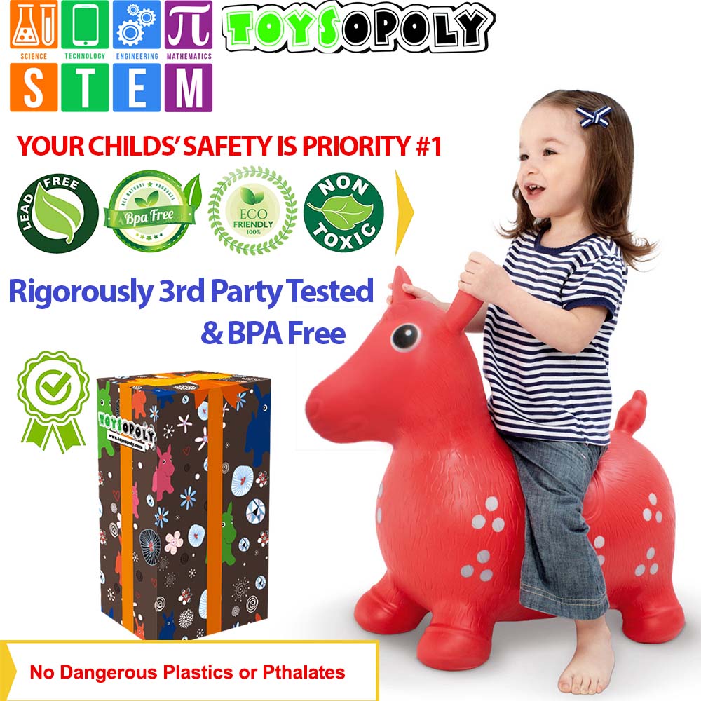 bouncy animal for toddler