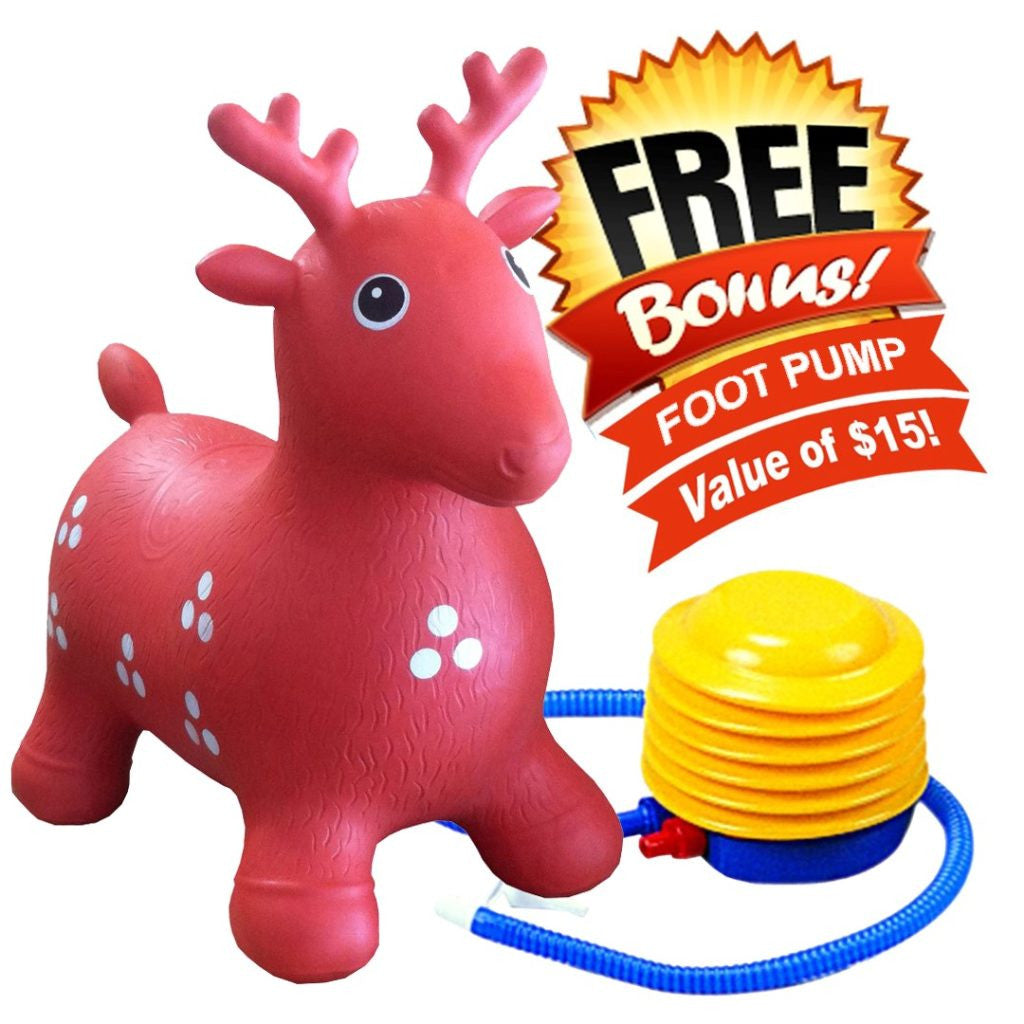 bouncing deer toy