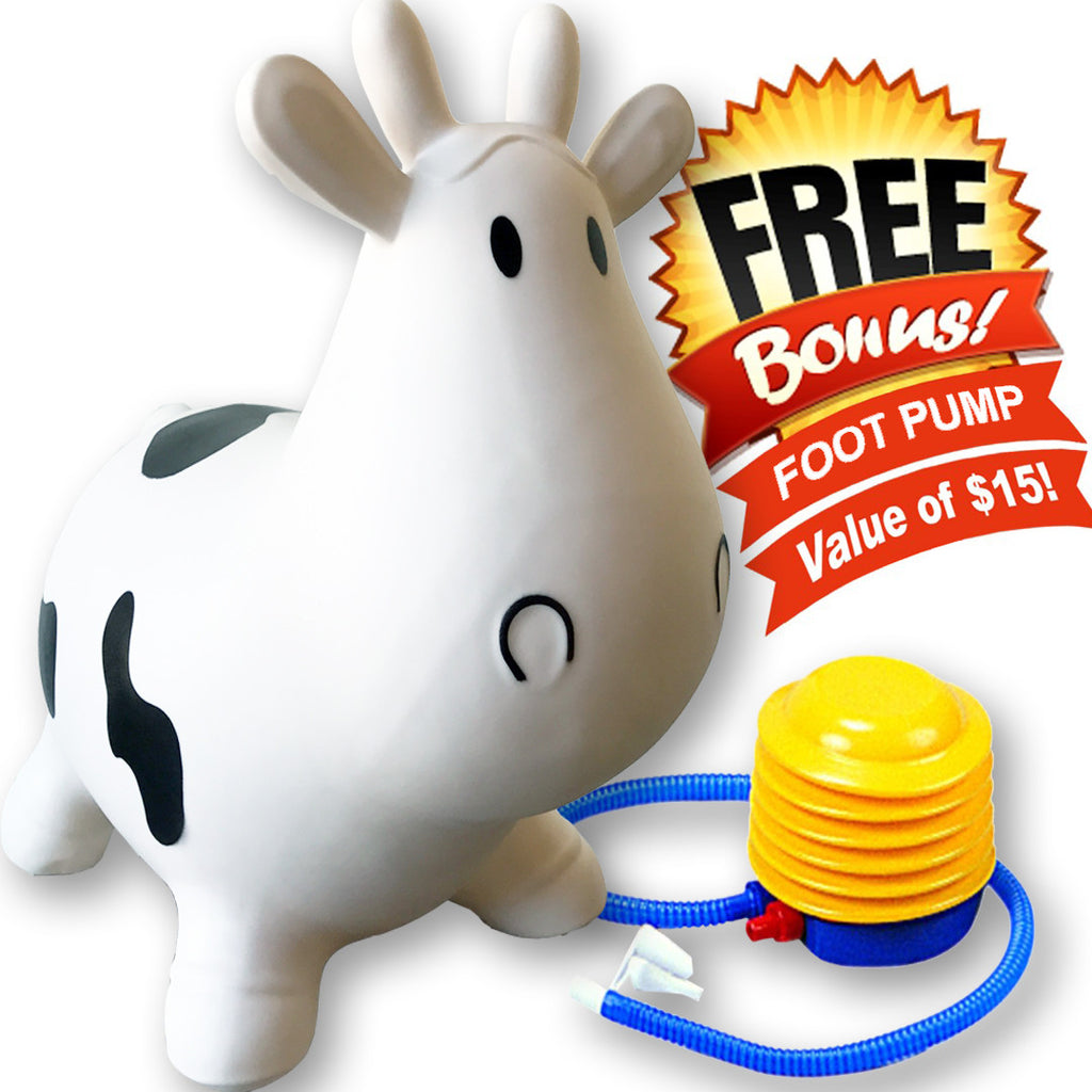 cow bouncy toy