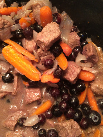 Honest Beef Blueberry Stew