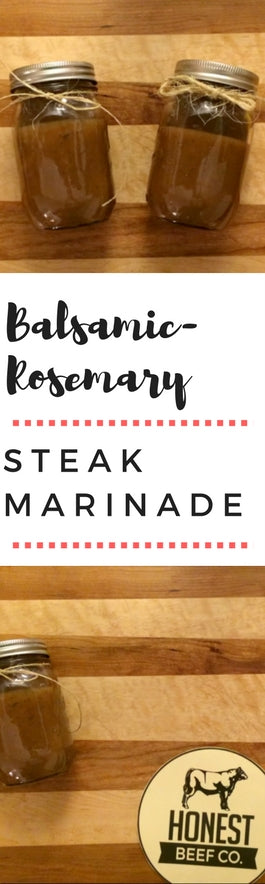 Honest Beef Balsamic-Rosemary Steak Marinade Recipe