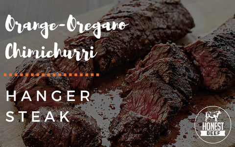 Honest Beef Orange-Oregano Chimichurri Hanger Steak