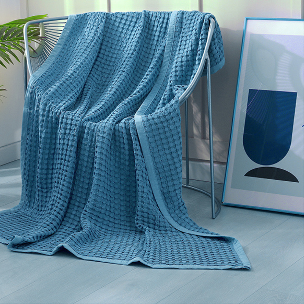 Soft 100% Cotton & Natural Bamboo Throws | Pure Zone