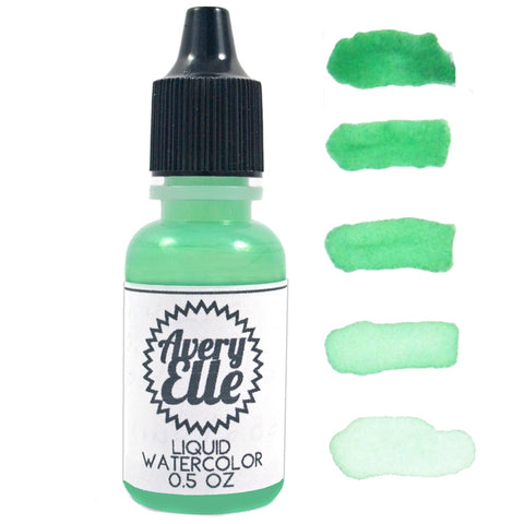 Avery Elle: Mint To Be Liquid Watercolor