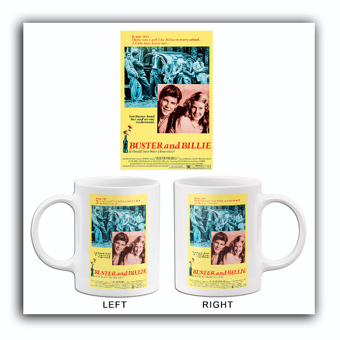 Buster and Billie 1974 Movie Poster - White Coffee Cup 11oz – The