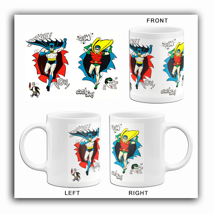 Batman & Robin - 1966 - POP Art Mug – Poster-Rama