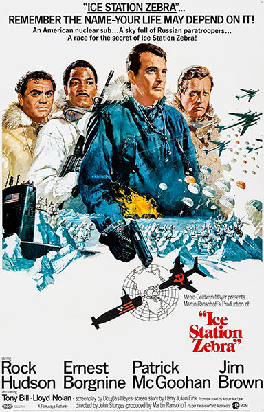 Ice Station Zebra - 1969 - Movie Poster – Poster-Rama