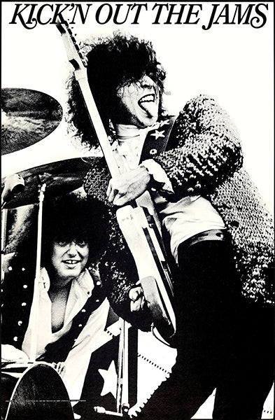 MC5 - Kick'n Out The Jams - 1969 - Band Promotional Poster