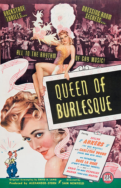 burlesque movie poster