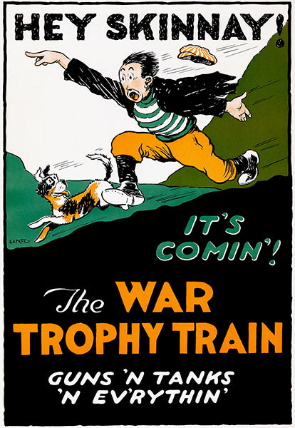 The War Trophy Train - 1919 - World War I - Propaganda Mug