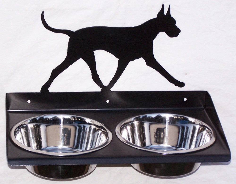 great dane food and water bowls