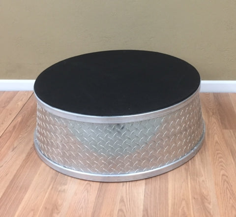 Tall Aluminum Horse Pedestal