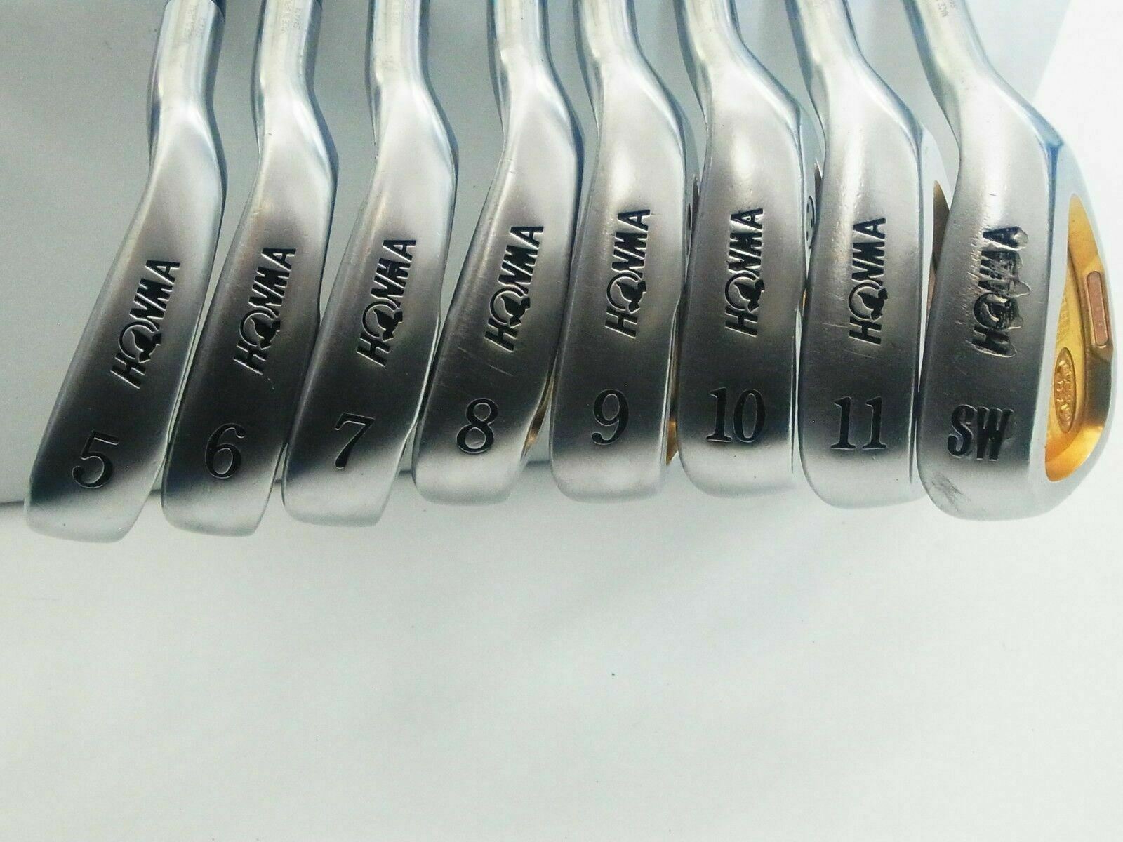 GOLF CLUBS IRONS SET 3-STAR HONMA TWIN MARKS MG-818 8PC R-FLEX BERES