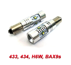 433, 434, H6W, BAX9s