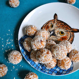 Coconut & Vanilla Protein balls by the STRIPPD team