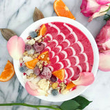Vegan Beetroot Berry Smoothie bowl by @maikenf