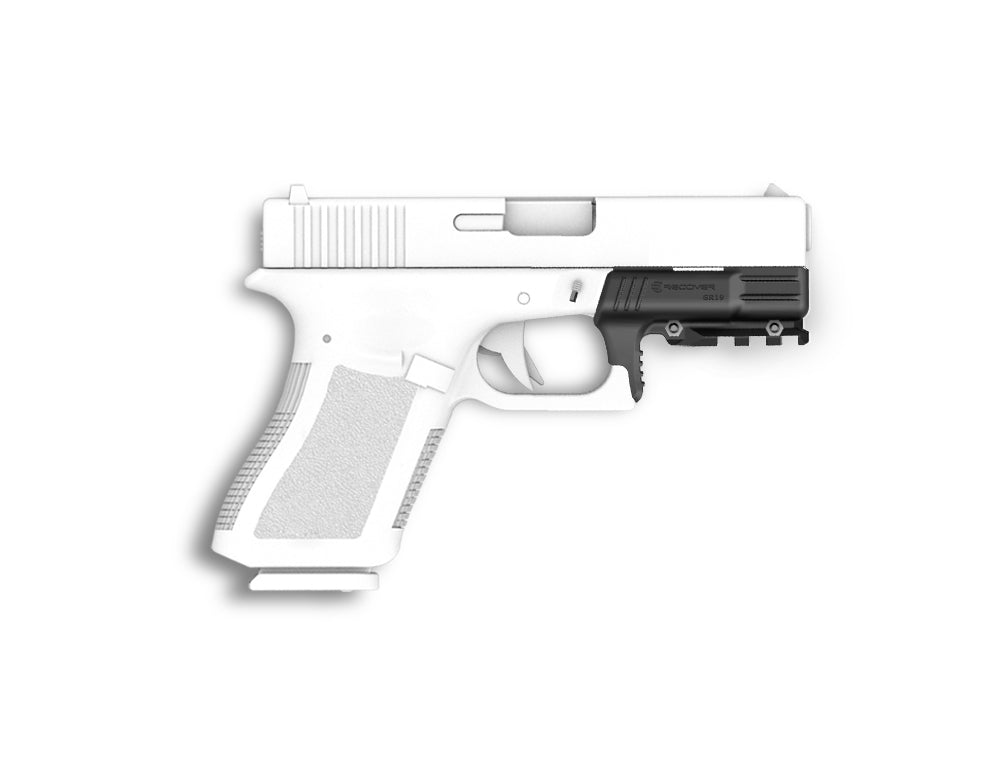 Recover Tactical Compact Picatinny Rail For Glock-img-0