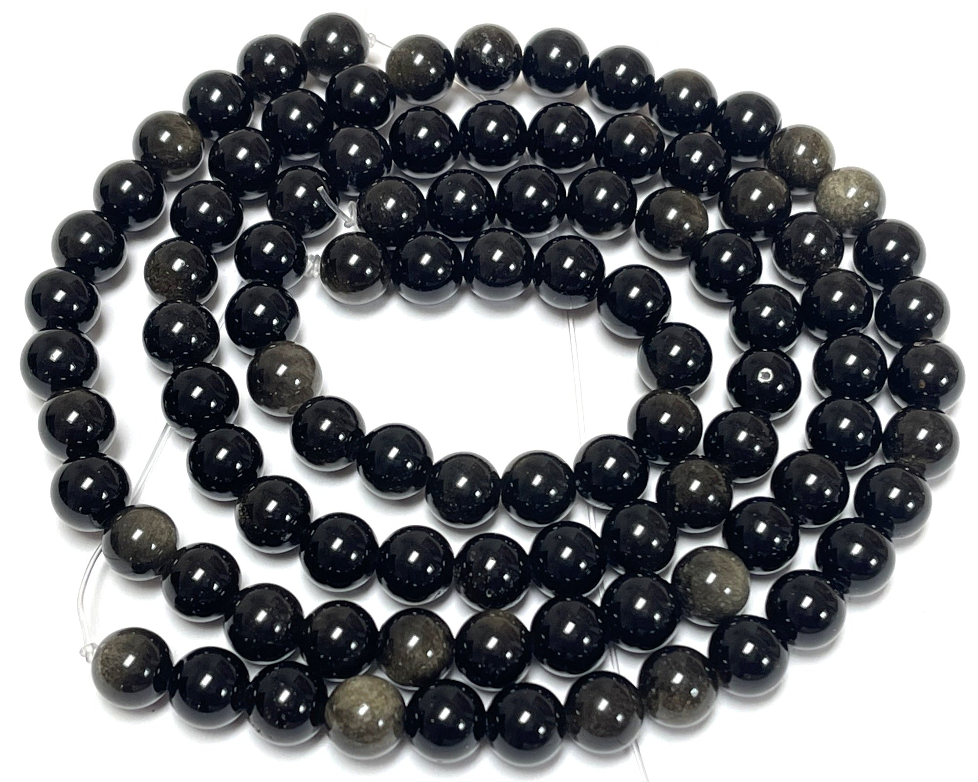 Golden Sandalwood 10mm round natural aromatic wood beads 16 strand - Oz  Beads