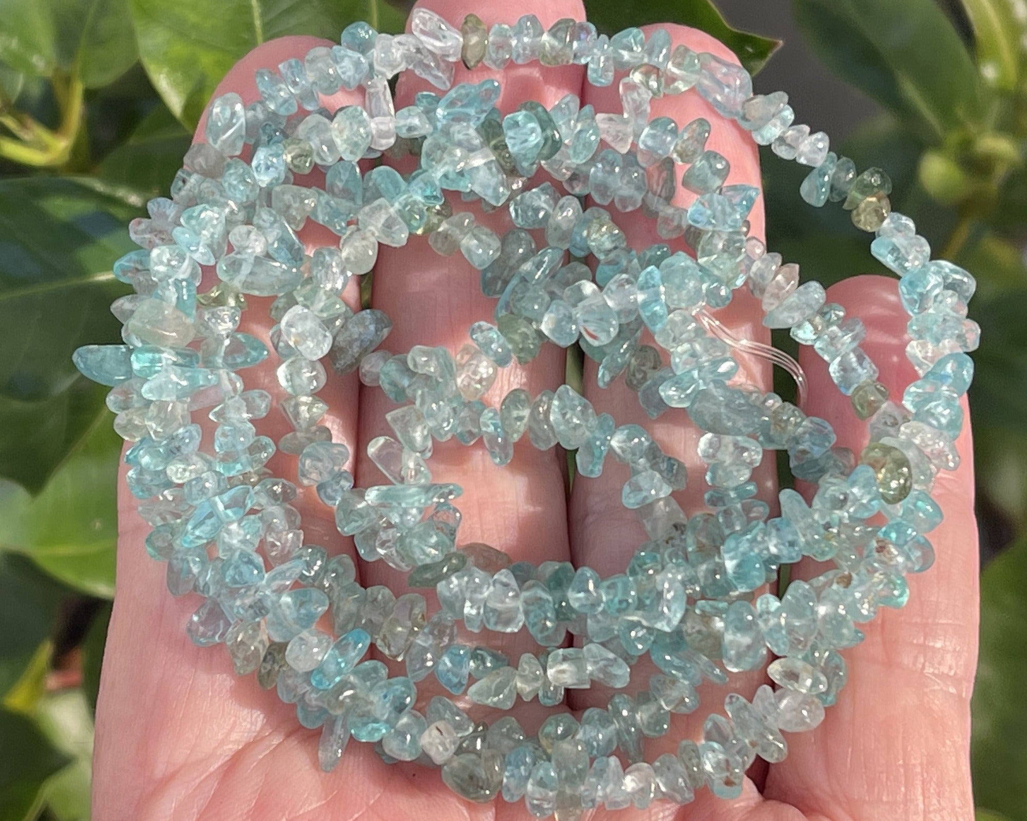 light blue apatite