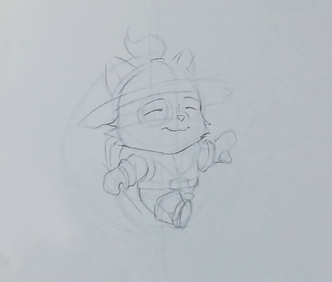 How To Draw Teemo - League Of Legends - Drawing Of Teemo From League Of Legends Step 11