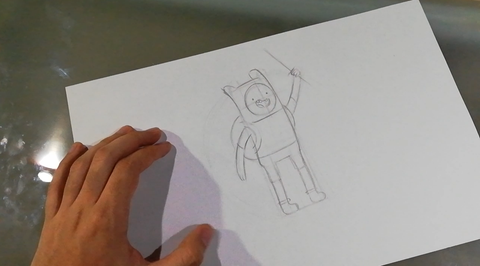  How To Draw Finn - Adventure Time Drawing Step By Step - Drawing His Headgear