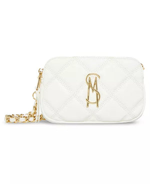 Steve Madden BDAISY White Quilted Crossbody Bag - Simply Couture Boutique - Steve Madden Purses