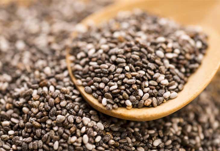 Chia seeds - Collagen-rich foods