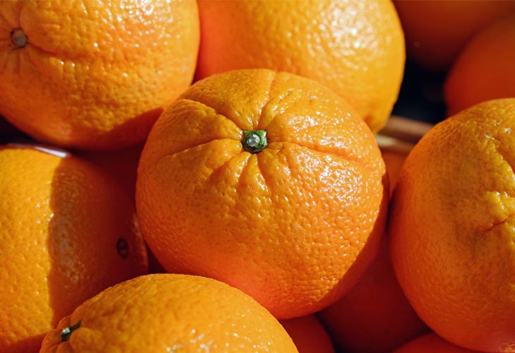 Oranges - Collagen-rich foods