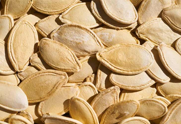 Pumpkin seeds - Collagen-rich foods