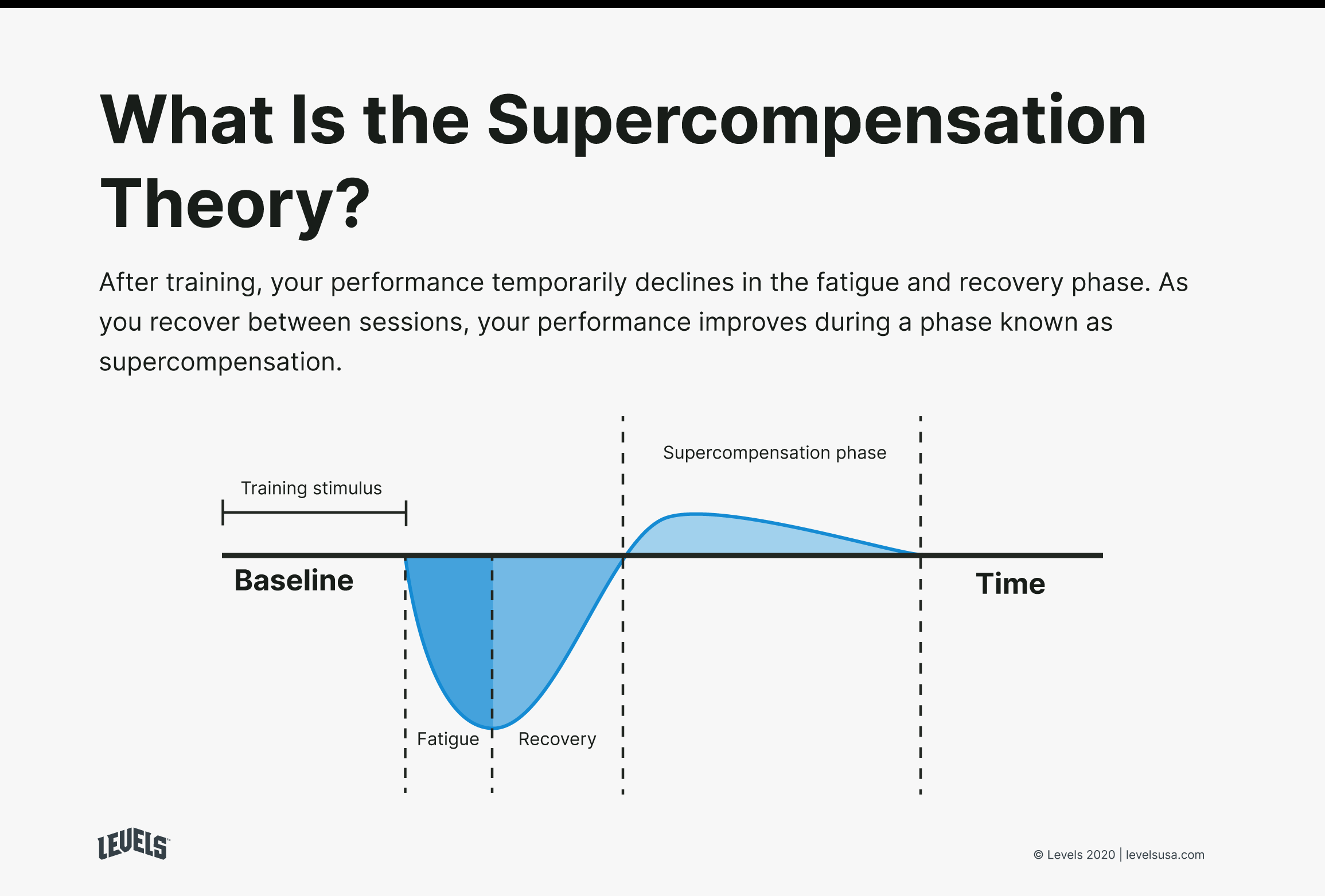 Supercompensation Curve - Infographic