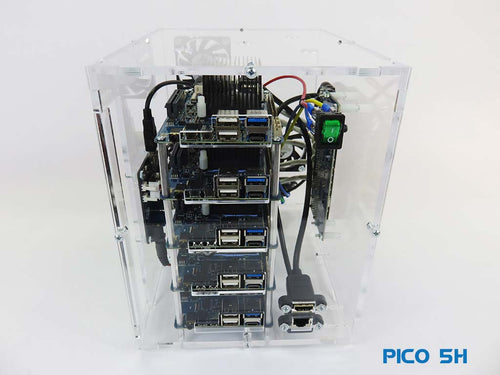 Pico 20 Raspberry PI 5 Cluster PI5 4GB PicoCluster Desktop