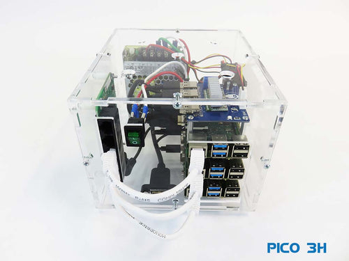 Pico 10 Raspberry PI 5 Cluster PI5 8GB PicoCluster Desktop DataCenter –  PicoCluster LLC
