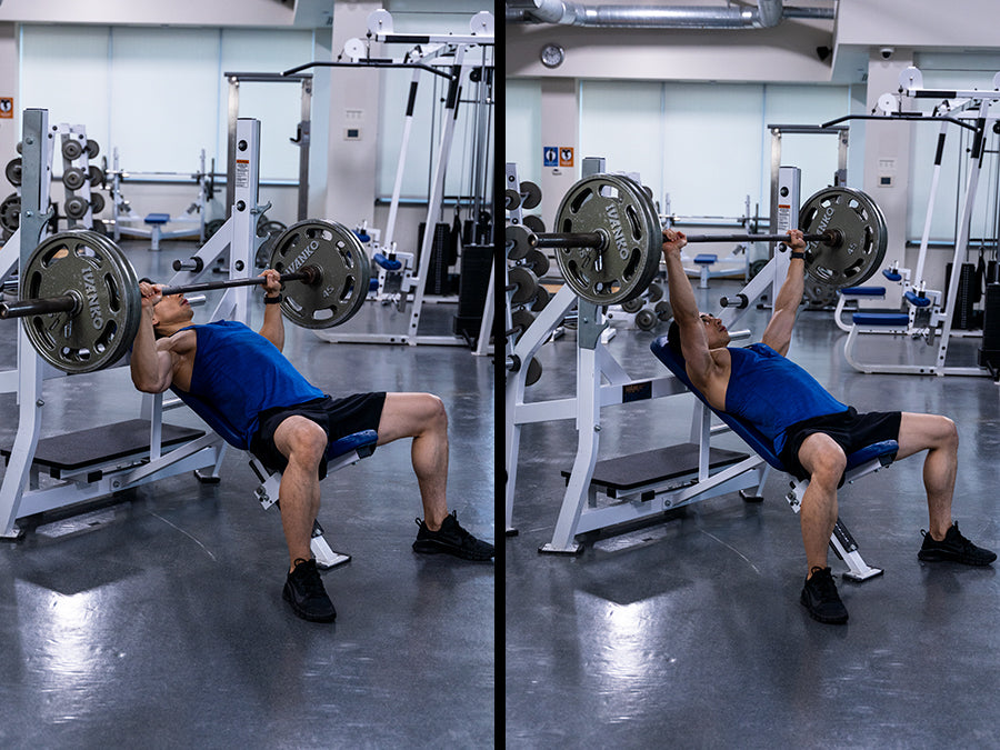 Incline Barbell Chest Press